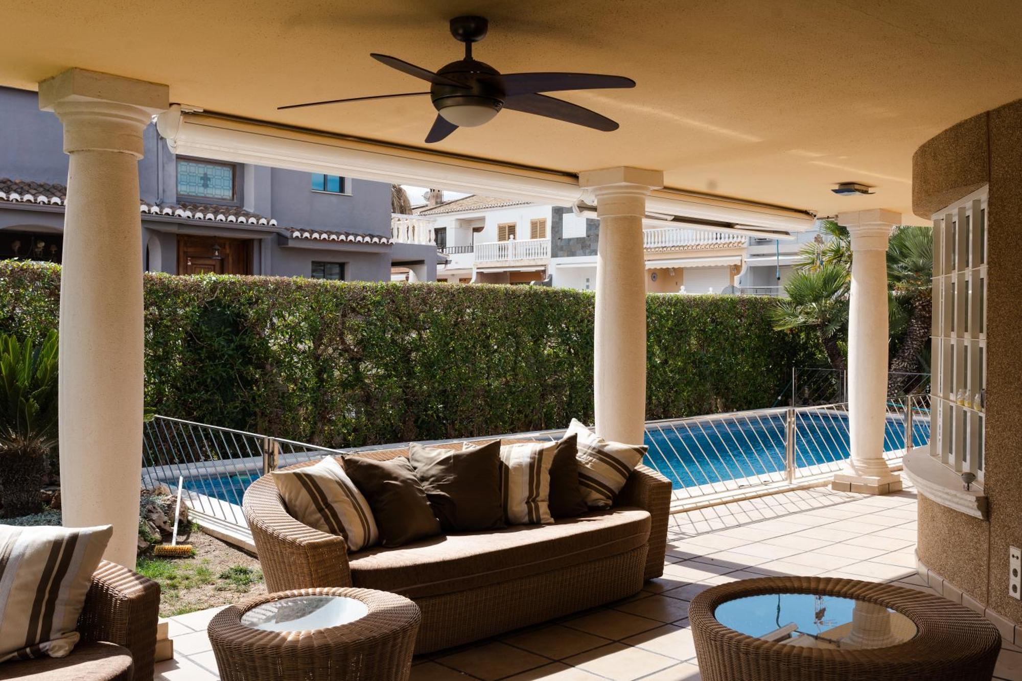 Experience Valencia Luxury Chalet Puig Val Con Piscina Buitenkant foto