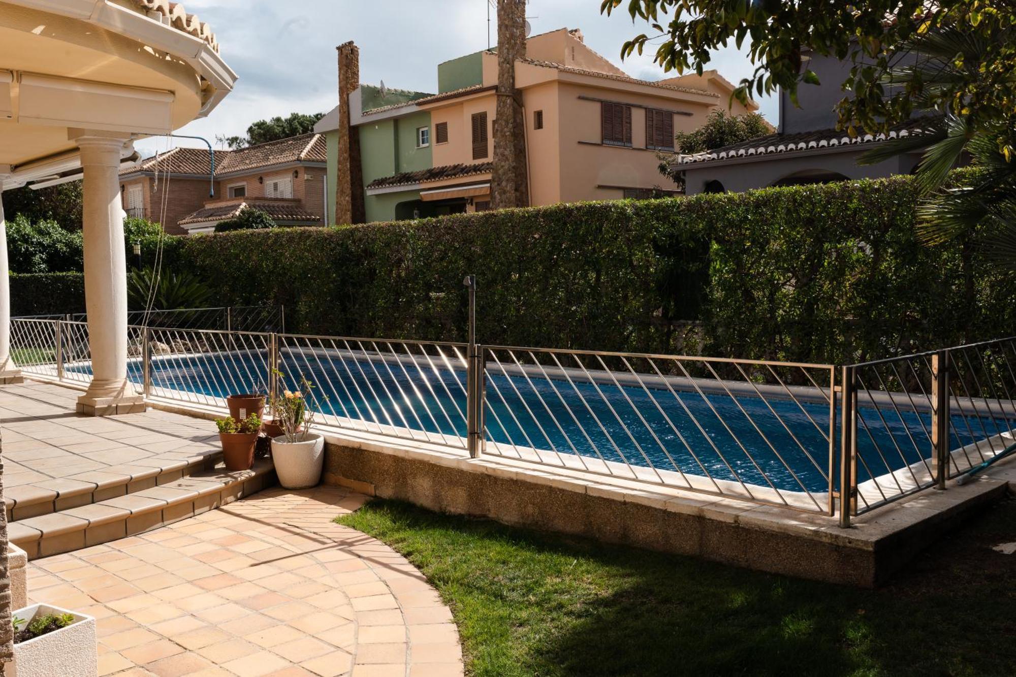 Experience Valencia Luxury Chalet Puig Val Con Piscina Buitenkant foto